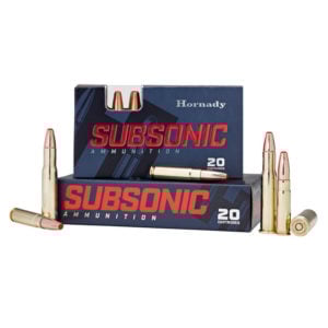 Hornady 450 Bushmaster 395 gr Sub-X Subsonic – 20 Rounds