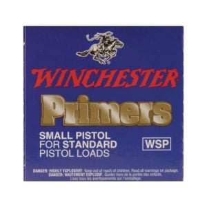 Winchester Small Pistol Primers #1½-108 1000 Pack