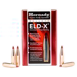Hornady 6.5mm .264 143gr ELD-X – 100 Projectiles