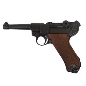 Denix Luger P08 Wood Grips Replica
