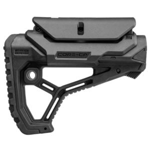 FAB DEFENCE M4 BLACK ADJUSTABLE CHEEK REST BUTT STOCK<span class="dm-archive-stock-status dm-archive-stock-status--supplier dm-archive-stock-status--mode-text">In Stock with Supplier</span>