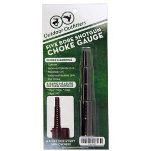OUTDOOR OUTFITTERS FIVEBORE SHOTGUN CHOKE GAUGE<span class="dm-archive-stock-status dm-archive-stock-status--supplier dm-archive-stock-status--mode-text">In Stock with Supplier</span>