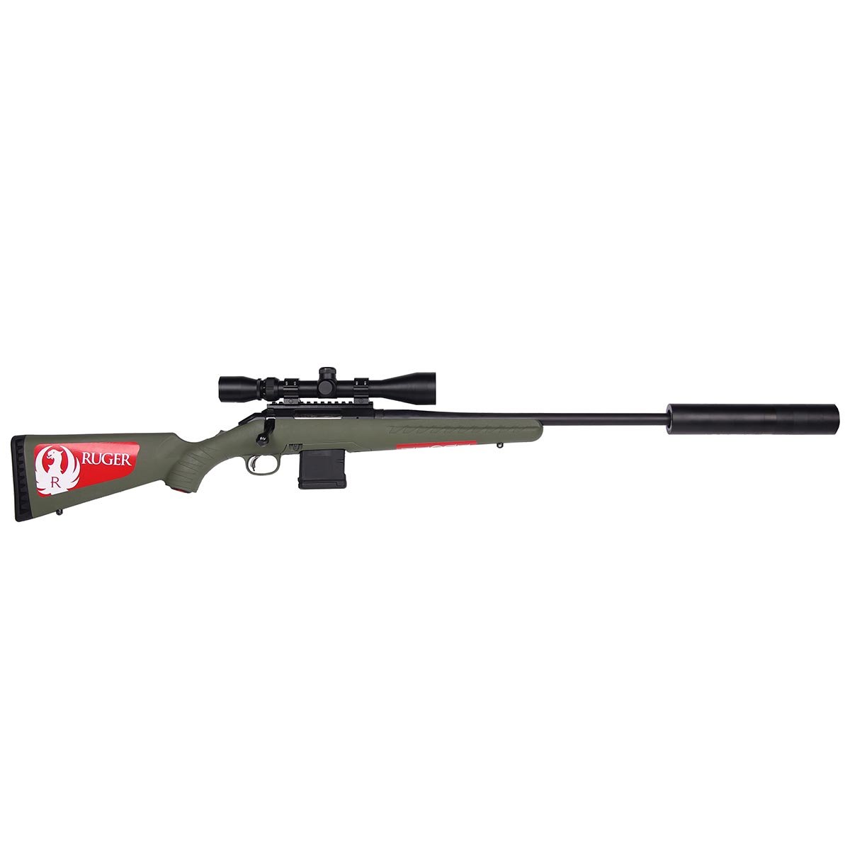 Ruger American Predator w/ 39X40 Scope & Suppressor 22" 223 Rem