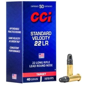 CCI .22 LR 40gr LRN Standard Velocity<span class="dm-archive-stock-status dm-archive-stock-status--sold-out dm-archive-stock-status--mode-text">Sold Out</span>