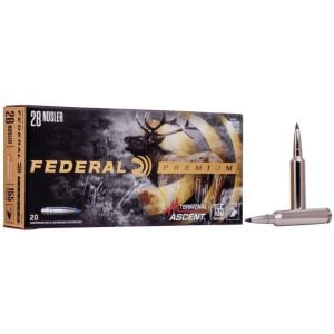 Federal 28 Nosler 155gr TERMINAL ASCENT – 20 Rounds