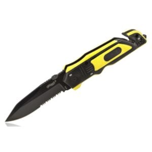 WALTHER RESCUE KNIFE 95MM YELLOW<span class="dm-archive-stock-status dm-archive-stock-status--supplier dm-archive-stock-status--mode-text">In Stock with Supplier</span>