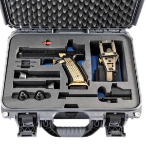 LAUGO ARMS ALIEN FULL KIT BLACK & GOLD – 9mm