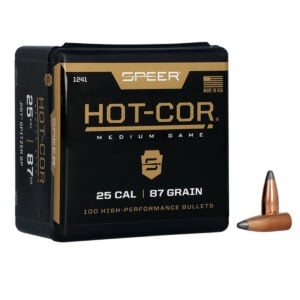 SPEER 257 87GR SPITZER SP HOT-COR 100PK<span class="dm-archive-stock-status dm-archive-stock-status--sold-out dm-archive-stock-status--mode-text">Sold Out</span>