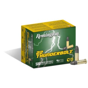 REMINGTON 22 LR 40gr THUNDERBOLT – 500 Rounds<span class="dm-archive-stock-status dm-archive-stock-status--sold-out dm-archive-stock-status--mode-text">Sold Out</span>