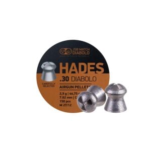 JSB HADES  44.75gr / 2.900grms .30 – 150 TIN