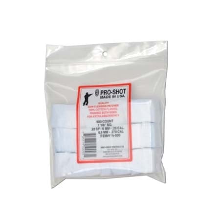 Pro-Shot 22-270cal PATCHES - 500 Pack — Delta Mike Ltd