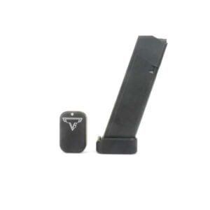 TARAN TACTICAL +3/4 BASEPAD for GLOCK 17/22 – Flat Black