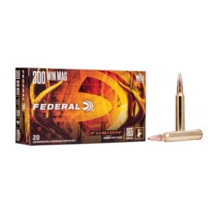 FEDERAL 300 WIN MAG 165GR FUSION – 20 Rounds