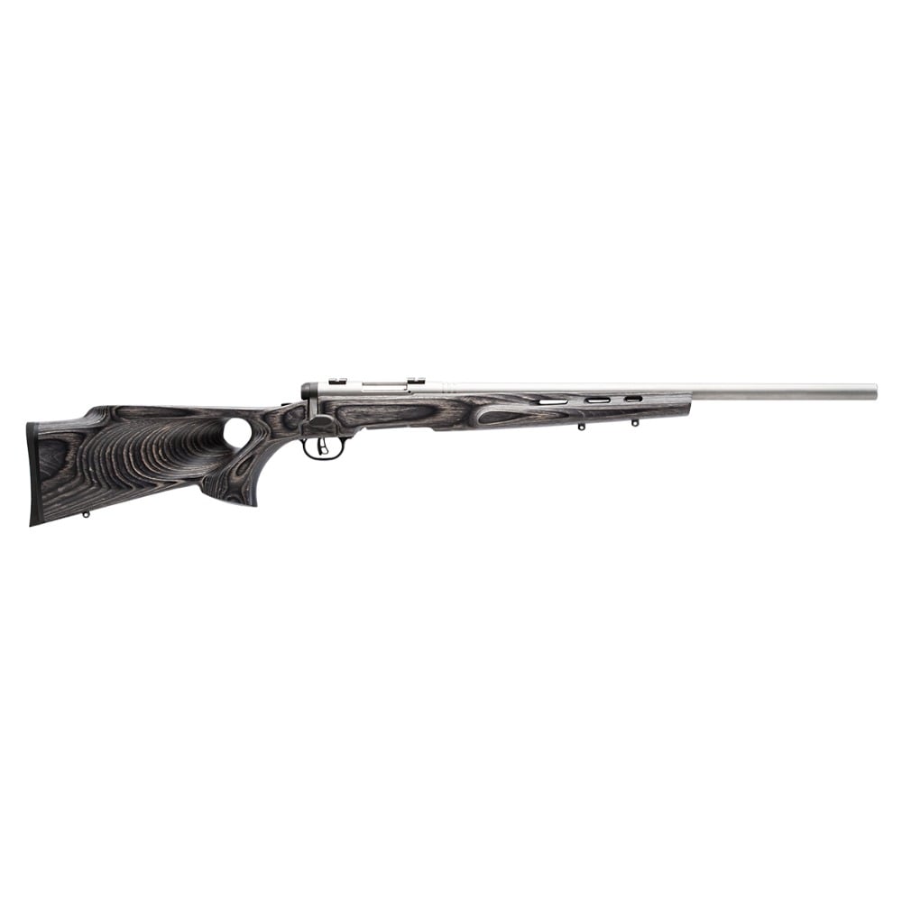 SAVAGE BMAG 17WSM HVY BBL STAINLESS LAMINATED THUMBHOLE VARMINT
