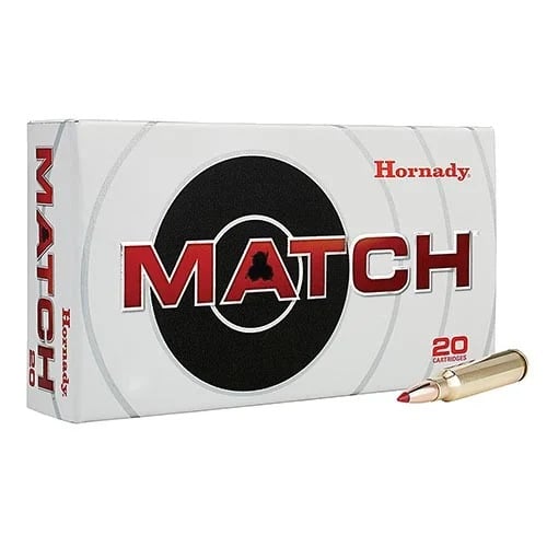 Hornady 25 Creedmoor 134gr ELD Match Ammunition Box of 20