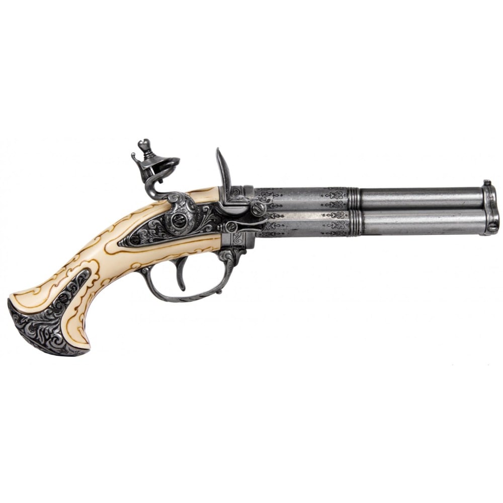 Denix Flintlock 3 Barrel Replica