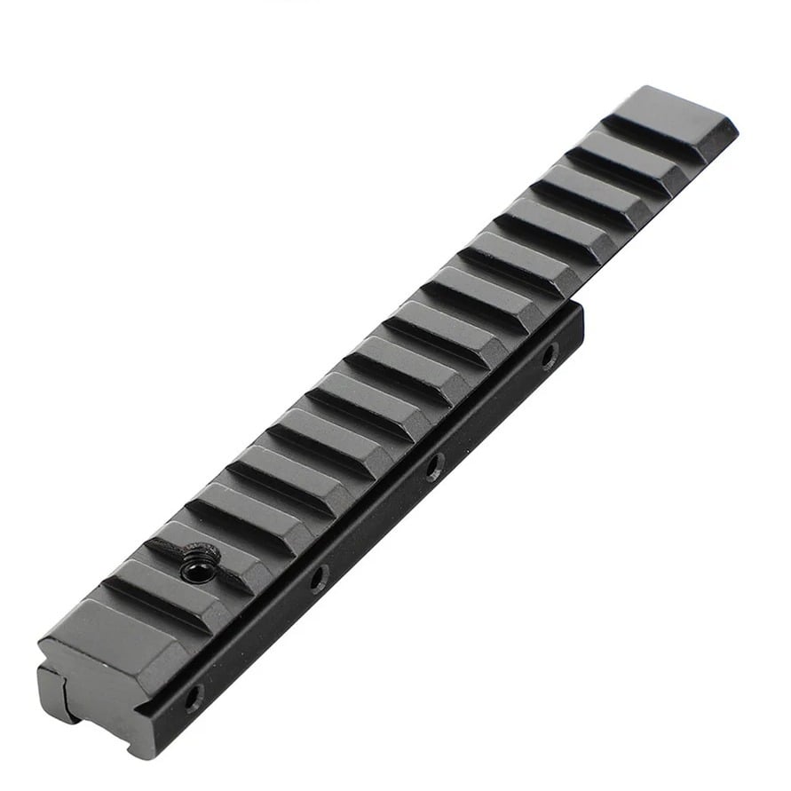 11mm Dovetail To Picatinny Rail Adapter Extended 14 Slot Delta Mike Ltd 11mm-dovetail-to-picatinny-rail-adapter-extended-14-slot-delta-mike-ltd