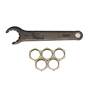 Dillon Lock Rings 5 Pack and Spanner