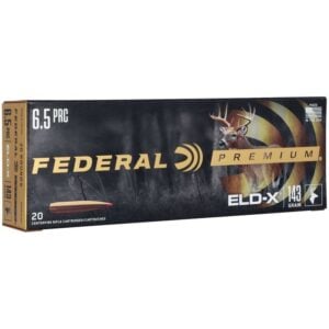 FEDERAL 6.5 PRC 143GR PREMIUM ELDX – 20 Rounds