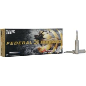 FEDERAL 7MM PRC 155 GR TERMINAL ASCENT – 20 Rounds