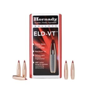 Hornady 22cal 69gr VLD-VT W/ Heat Shield Tips – 100 Projectiles