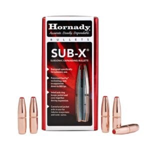 Hornady 338cal 307gr Sub-X – 50 Projectiles