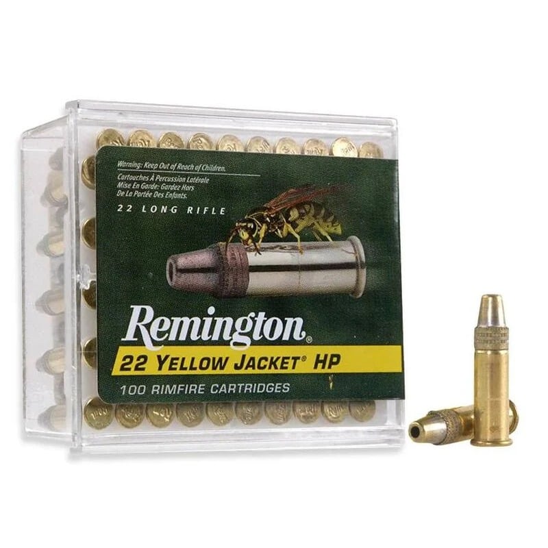 Remington 22 Yellow Jacket®33 Grain 22 LR 1500 fps
