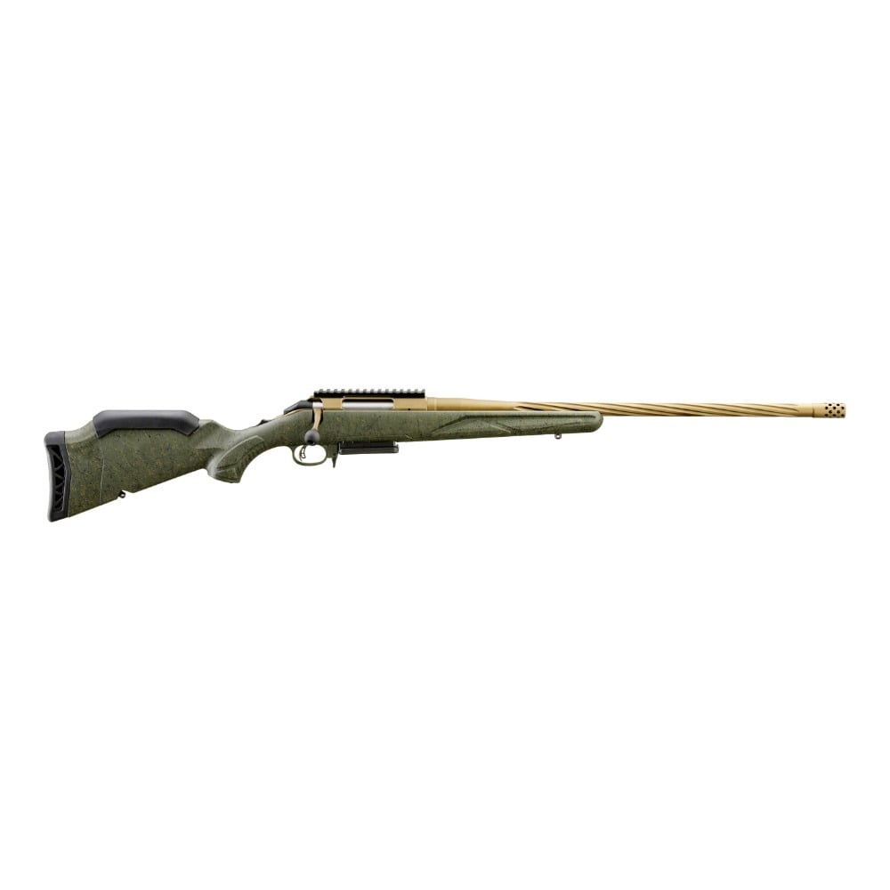RUGER AMERICAN GEN II PREDATOR 7MM-08 22″ + MUZZLE BRAKE 3 SHOT