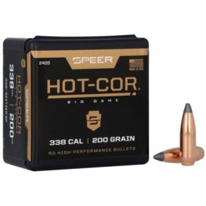 SPEER 338cal 200GR SPITZER SP HOT-COR – 50 Projectiles
