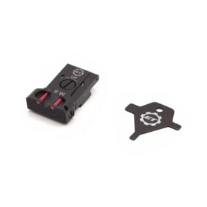 Eemann Tech Adjustable Rear Sight with Fiber Optics – CZ SP-01 SHADOW, CZ SHADOW 2