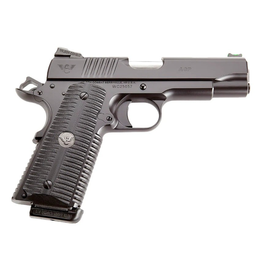 Wilson Combat ACP Commander 4.25″, Black Armor-Tuff®, .45 ACP | (2) 47D 8rd Mags