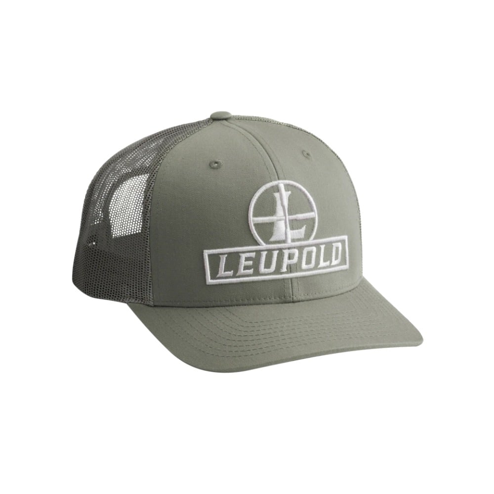 LEUPOLD RETICLE TRUCKER CAP LODEN GREEN