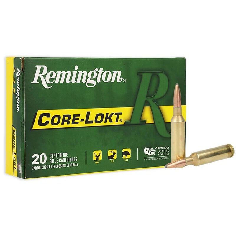 REMINGTON 6MM CREEDMOOR 100GR CORE LOKT PSP 20RNDS