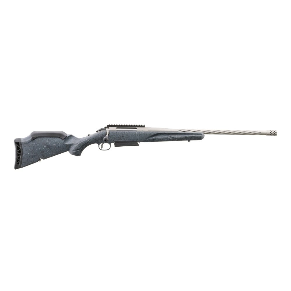 RUGER AMERICAN GEN II STD 7MM PRC GREY 20″ + MUZZLE BRAKE 3 SHOT