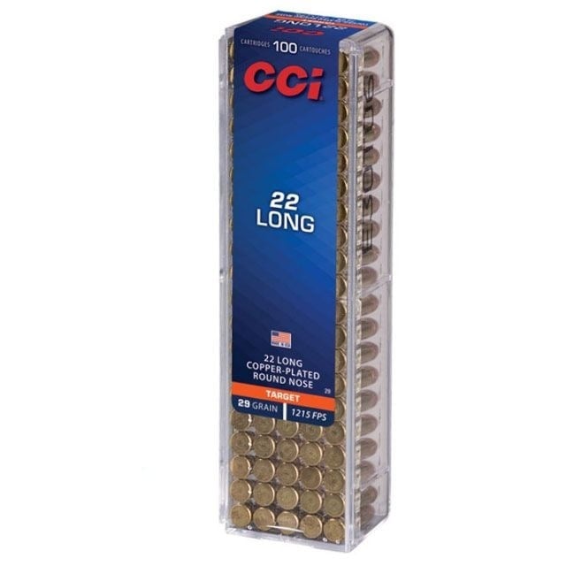 CCI .22 Long HV 29gr CPRN (5 Pkts) 1215 ft/sec (500rds)