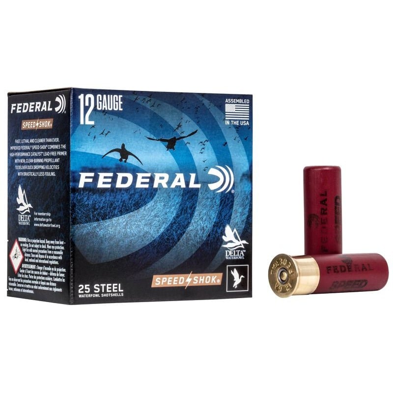 FEDERAL SPEED SHOK 12G 3″ 36GM #2 25RND