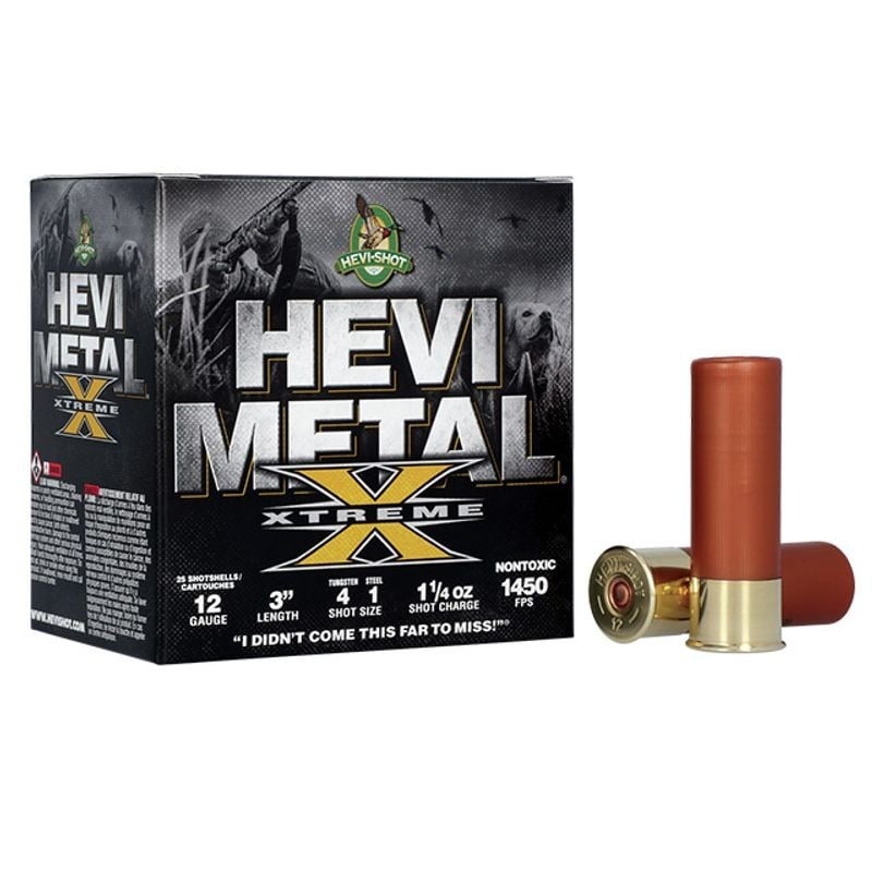 HEVI METAL XTREME 12G 3″ 36GM #6 & #3 25RNDS