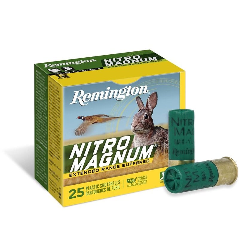 REMINGTON NITRO MAG 12G 2.75″ 42GM #4 25RND