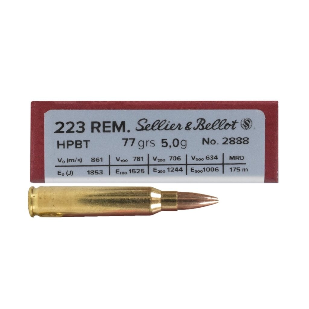 SEL&BEL 223 77GR HPBT 20RND