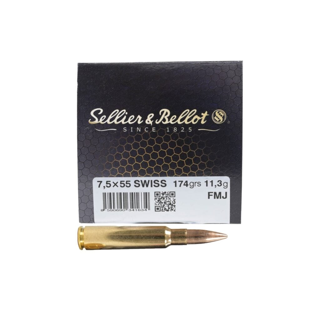 SEL&BEL 7.5X55 174GR FMJ 50RND