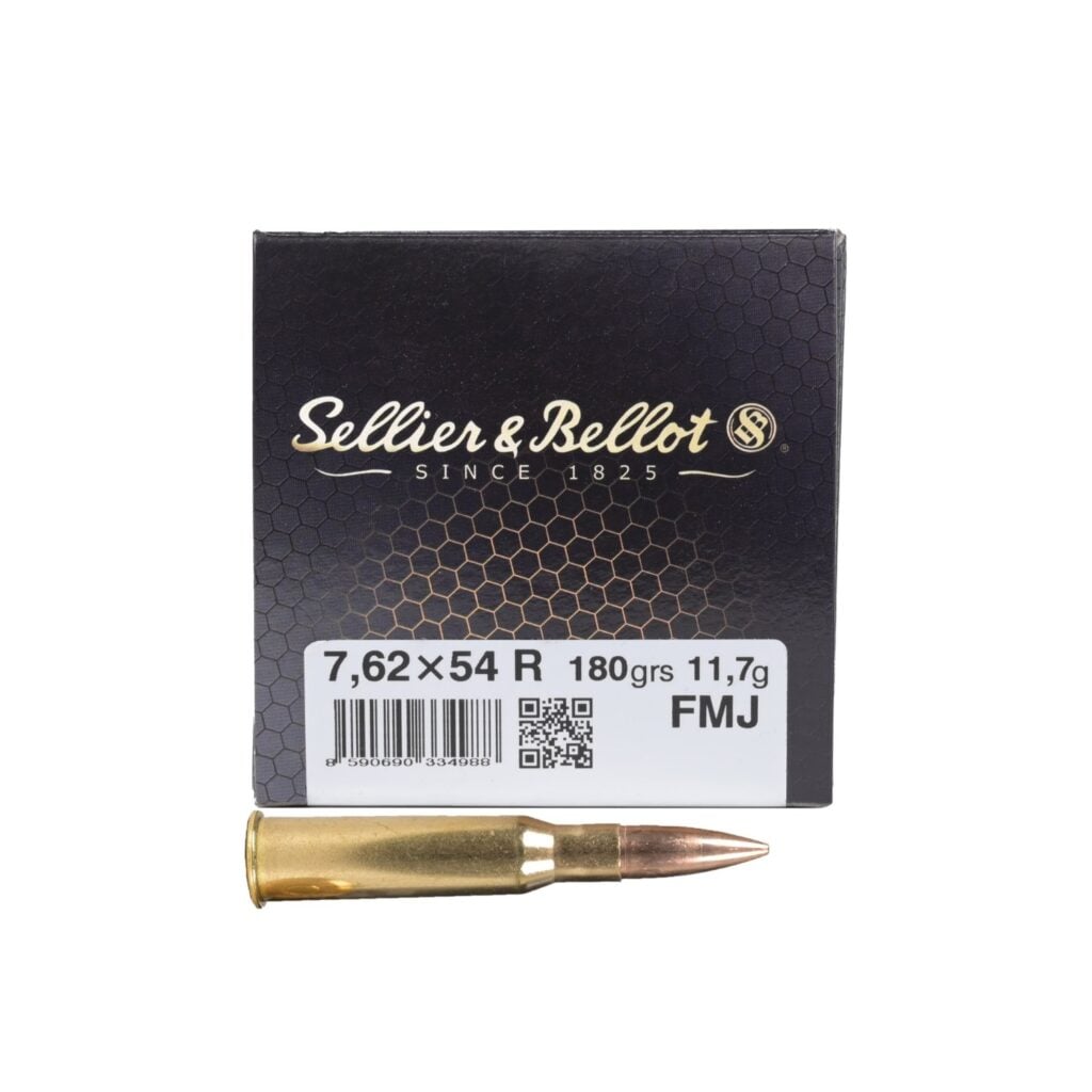SEL&BEL 7.62X54R 180GR FMJ 50RND